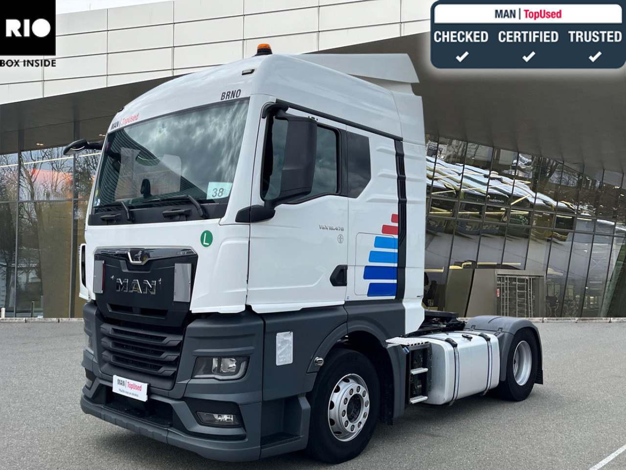 MAN TGX 18.470 4x2 BL SA Euro6 Retarder Klima ZV - Тягач: фото 1 MAN TGX 18.470 4x2 BL SA Euro6 Retarder Klima ZV - Тягач: фото 1