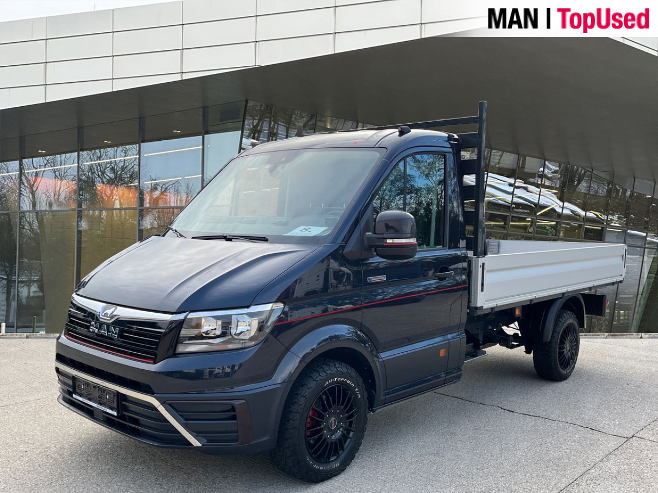 MAN TGE 3.180 4X4 Individual SB, Automatic, Flat bed - Легка бортова вантажівка: фото 1 MAN TGE 3.180 4X4 Individual SB, Automatic, Flat bed - Легка бортова вантажівка: фото 1