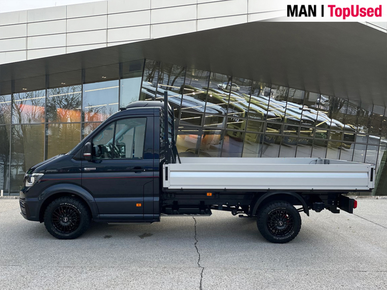 MAN TGE 3.180 4X4 Individual SB, Automatic, Flat bed - Легка бортова вантажівка: фото 3 MAN TGE 3.180 4X4 Individual SB, Automatic, Flat bed - Легка бортова вантажівка: фото 3