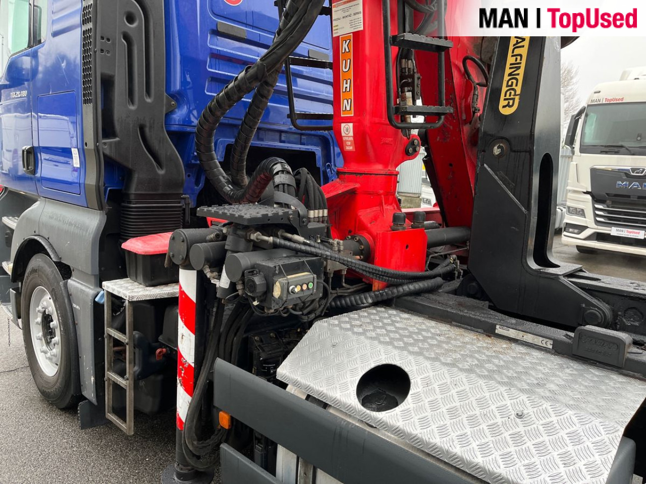 MAN TGX 28.480 6X2-2 BL EPSILON Euro6 Intarder Klima - Вантажівка з маніпулятором, Гаковий мультиліфт вантажівка: фото 4 MAN TGX 28.480 6X2-2 BL EPSILON Euro6 Intarder Klima - Вантажівка з маніпулятором, Гаковий мультиліфт вантажівка: фото 4