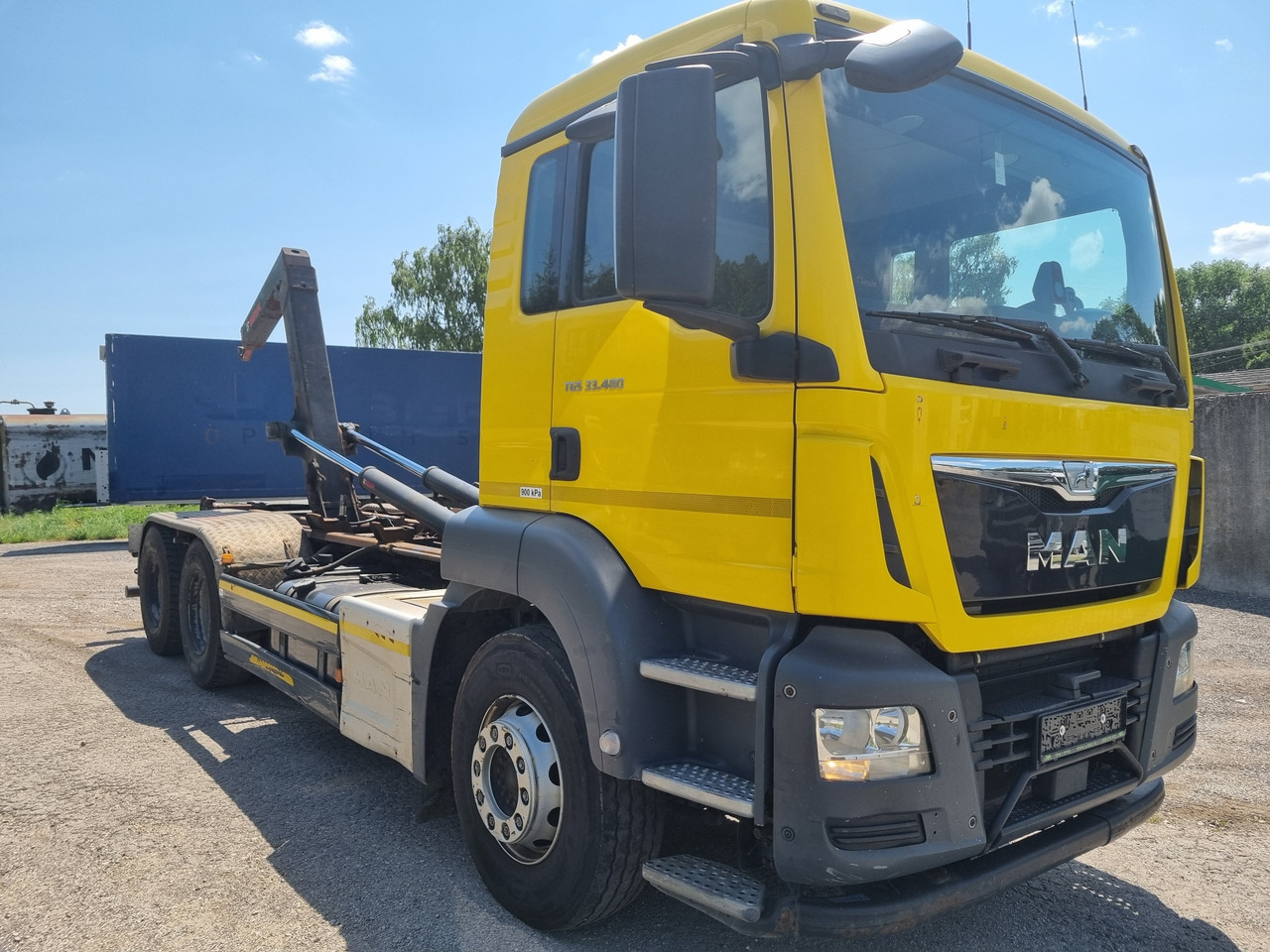 MAN TGS 33.480 6x4 ABROLLKIPPER HIAB Multilift 18 T - Гаковий мультиліфт вантажівка: фото 3 MAN TGS 33.480 6x4 ABROLLKIPPER HIAB Multilift 18 T - Гаковий мультиліфт вантажівка: фото 3