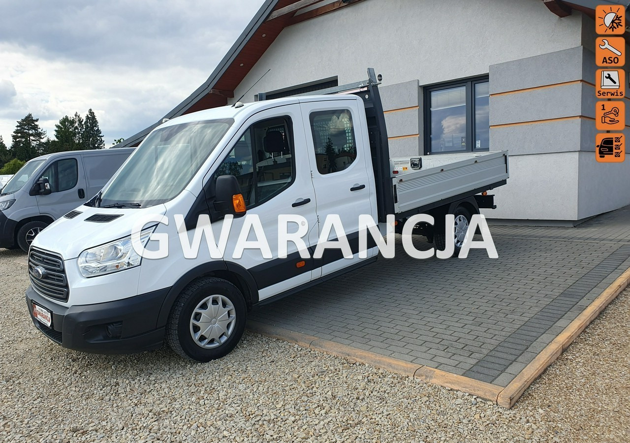 Ford Transit doka*brygadówka *7 osób *klima - Легка бортова вантажівка, Вантажопасажирський фургон: фото 1 Ford Transit doka*brygadówka *7 osób *klima - Легка бортова вантажівка, Вантажопасажирський фургон: фото 1