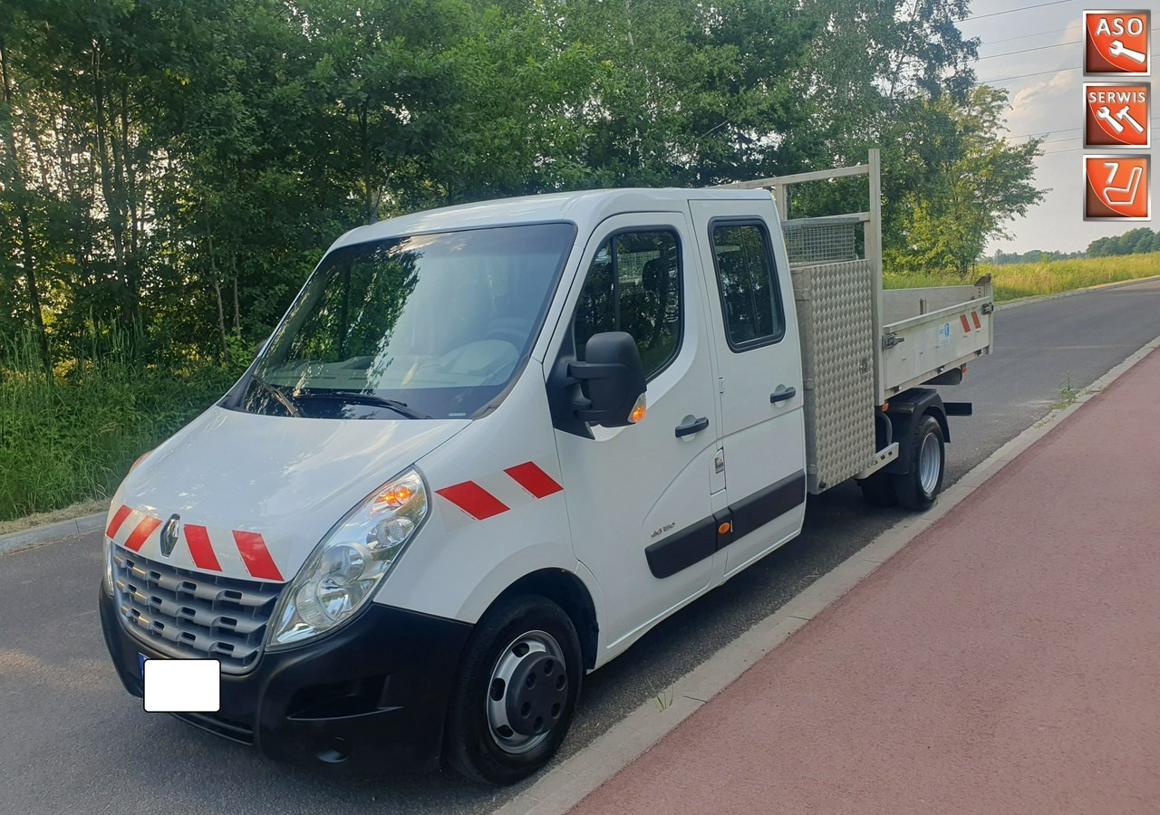 Renault Master kiper*wywrot* 7-osobowy * doka * brygadówka *bliźniaki* - Малотоннажний самоскид: фото 1 Renault Master kiper*wywrot* 7-osobowy * doka * brygadówka *bliźniaki* - Малотоннажний самоскид: фото 1