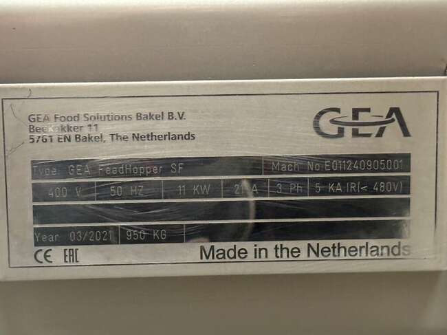 Обладнання для харчової промисловості GEA FeedHopper FeedHopper SF: фото 16 Обладнання для харчової промисловості GEA FeedHopper FeedHopper SF: фото 16