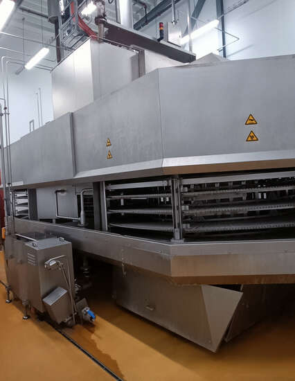 Обладнання для харчової промисловості Marel spiral oven TSO 600/96/4 EL: фото 9