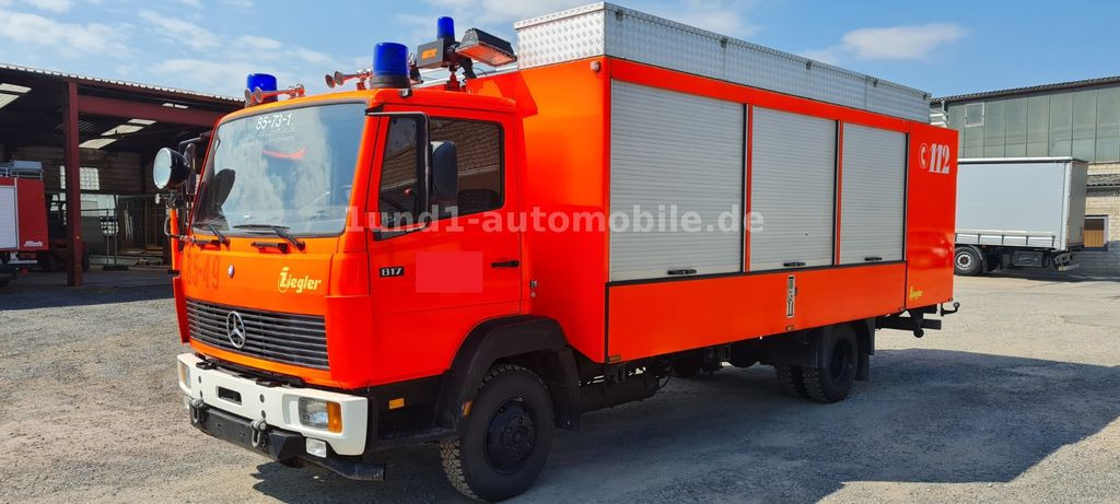 Mercedes-Benz 817 Feuerwehr GWG Nur 9.650 orig. Km 817 Feuerwehr GWG Nur 9.650 orig. Km - Пожежна машина: фото 1 Mercedes-Benz 817 Feuerwehr GWG Nur 9.650 orig. Km 817 Feuerwehr GWG Nur 9.650 orig. Km - Пожежна машина: фото 1