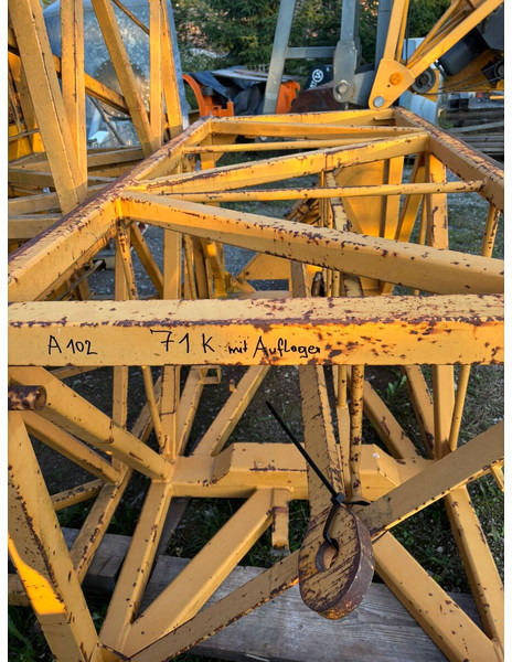 Liebherr 71K tower with support - Баштовий кран: фото 1 Liebherr 71K tower with support - Баштовий кран: фото 1