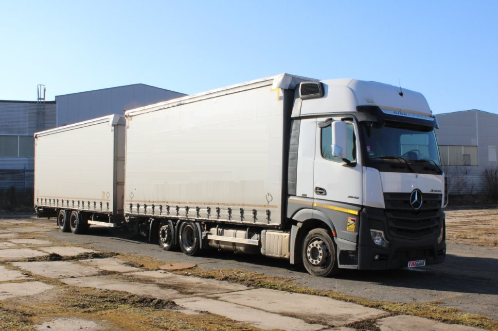 Mercedes-Benz Actros 2542 - Тентована вантажівка: фото 1 Mercedes-Benz Actros 2542 - Тентована вантажівка: фото 1