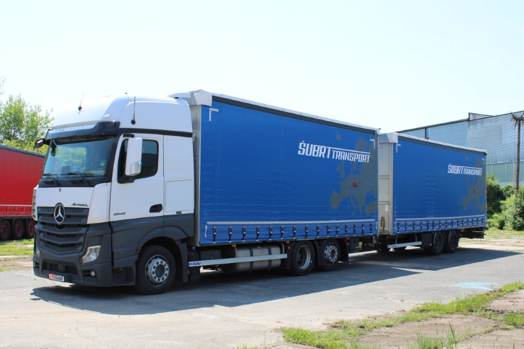 Mercedes-Benz Actros 2542 NAVIGACE + PANAV (8,20m x 2,48m x 3m) - Тентована вантажівка: фото 2 Mercedes-Benz Actros 2542 NAVIGACE + PANAV (8,20m x 2,48m x 3m) - Тентована вантажівка: фото 2