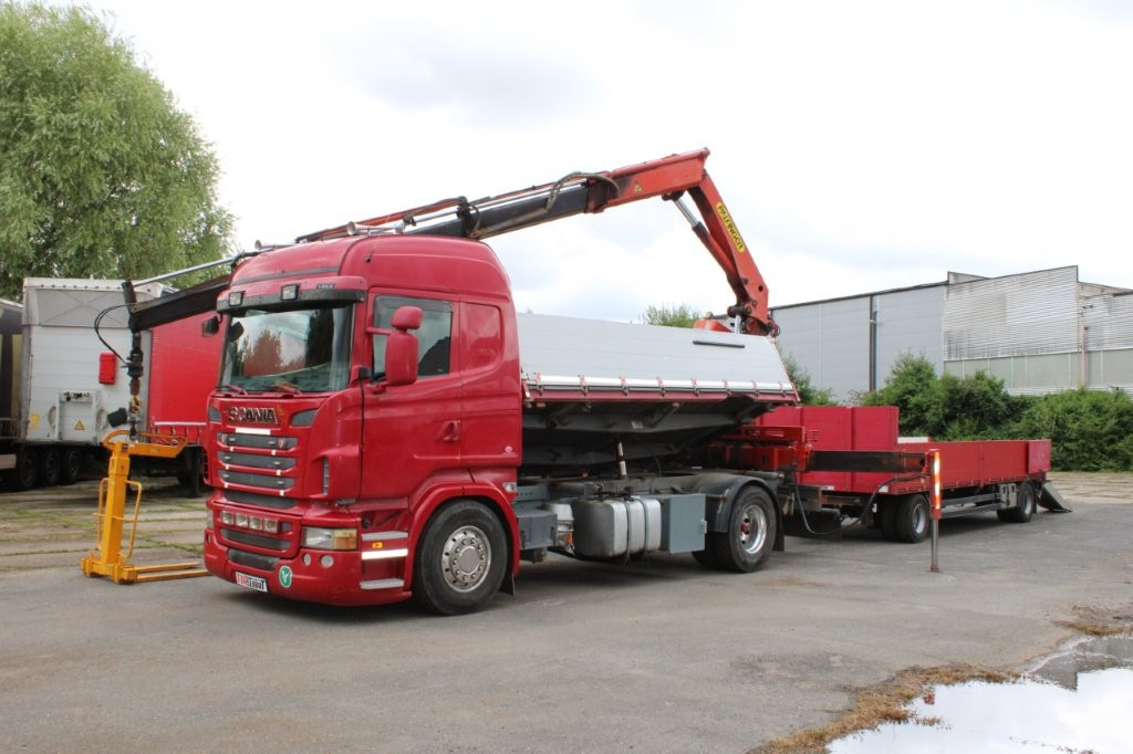 SCANIA R480 PALFINGER PK16000, EURO 5, CRANE FORKS - Самоскид вантажівка, Вантажівка з маніпулятором: фото 4 SCANIA R480 PALFINGER PK16000, EURO 5, CRANE FORKS - Самоскид вантажівка, Вантажівка з маніпулятором: фото 4