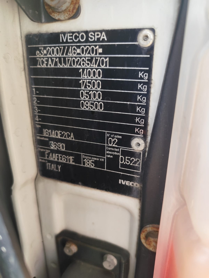 IVECO EUROCARGO 140-250 - Вантажівка шасі: фото 2 IVECO EUROCARGO 140-250 - Вантажівка шасі: фото 2