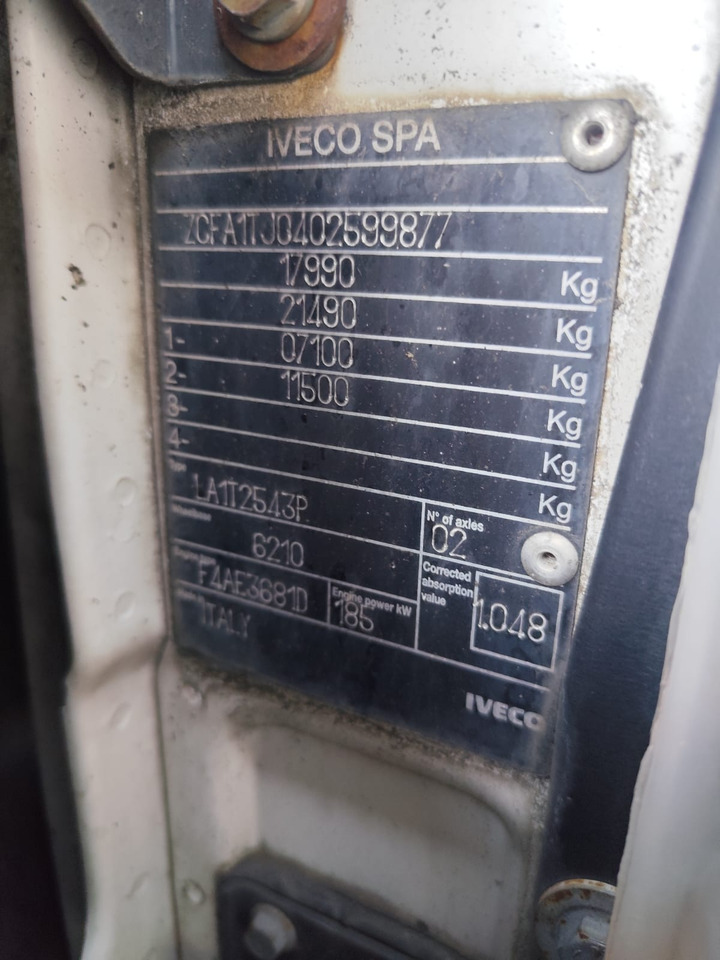 IVECO EUROCARGO 180E25 - Вантажівка з маніпулятором, Вантажівка з маніпулятором: фото 4 IVECO EUROCARGO 180E25 - Вантажівка з маніпулятором, Вантажівка з маніпулятором: фото 4
