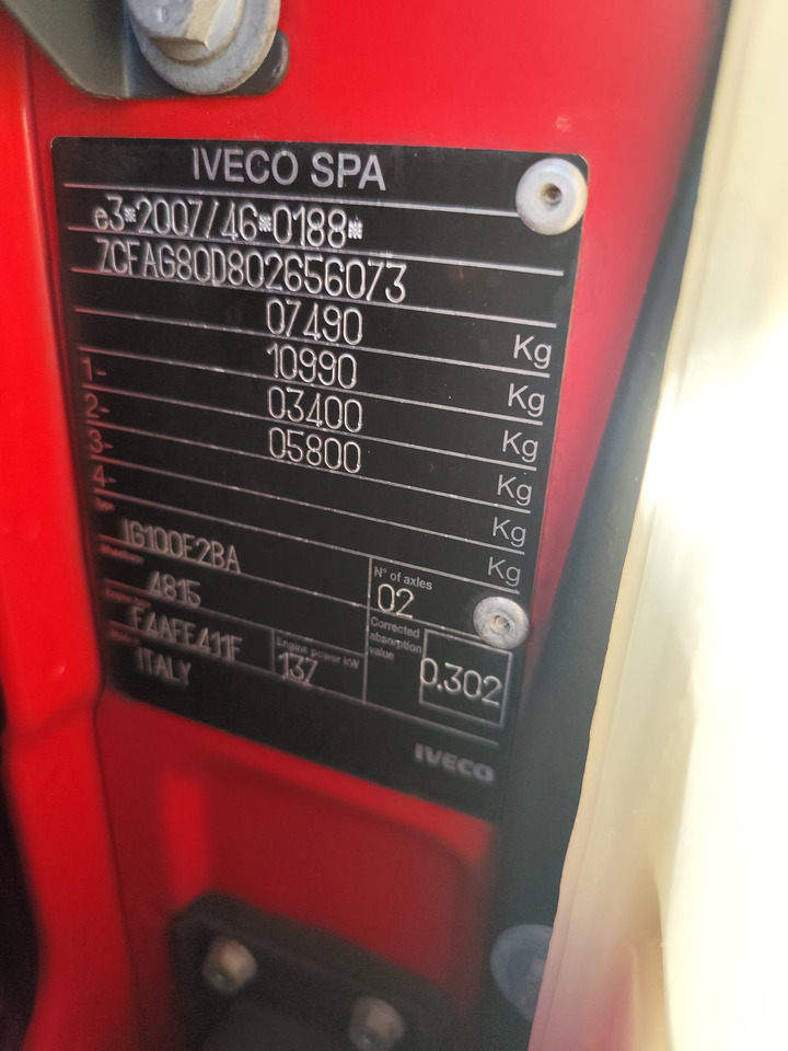 IVECO EUROCARGO 80-190 - Вантажівка з маніпулятором, Самоскид вантажівка: фото 3 IVECO EUROCARGO 80-190 - Вантажівка з маніпулятором, Самоскид вантажівка: фото 3