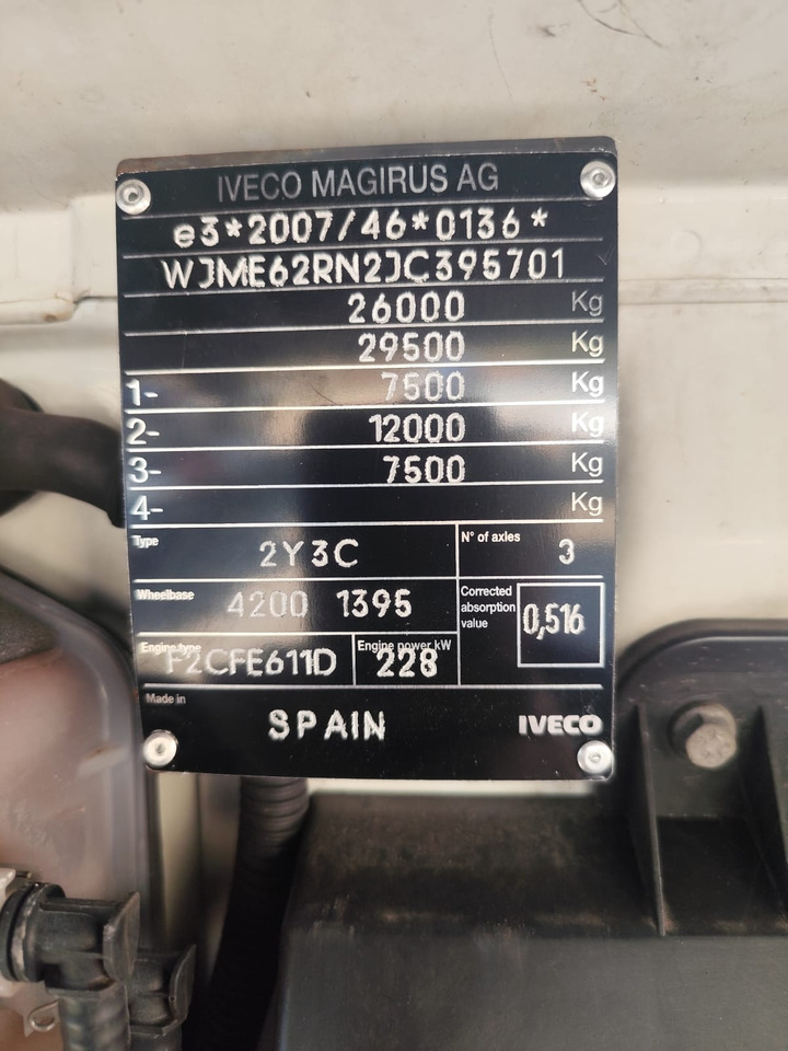 IVECO STRALIS AD 260S31 Y/P - Гаковий мультиліфт вантажівка: фото 3 IVECO STRALIS AD 260S31 Y/P - Гаковий мультиліфт вантажівка: фото 3