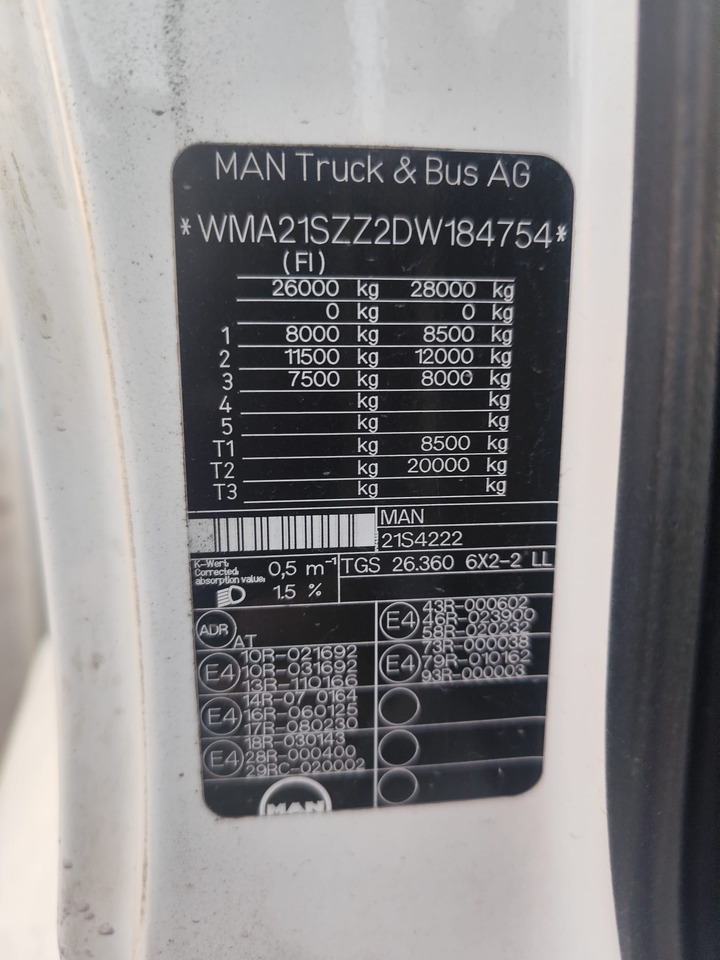 MAN TGS 26.360 - Бортова вантажівка/ Платформа: фото 4 MAN TGS 26.360 - Бортова вантажівка/ Платформа: фото 4