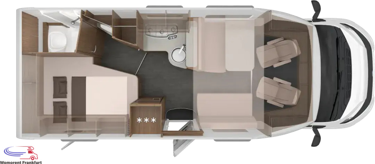 Wohnmobil Knaus L!VE WAVE 650 MF - Напівінтегрований автобудинок: фото 3 Wohnmobil Knaus L!VE WAVE 650 MF - Напівінтегрований автобудинок: фото 3