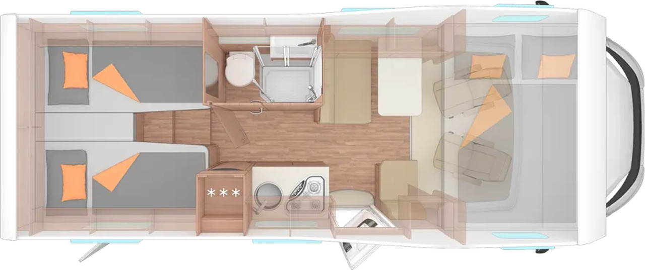 Wohnmobil Weinsberg CaraHome 650 MEG - Альковний автобудинок: фото 2 Wohnmobil Weinsberg CaraHome 650 MEG - Альковний автобудинок: фото 2