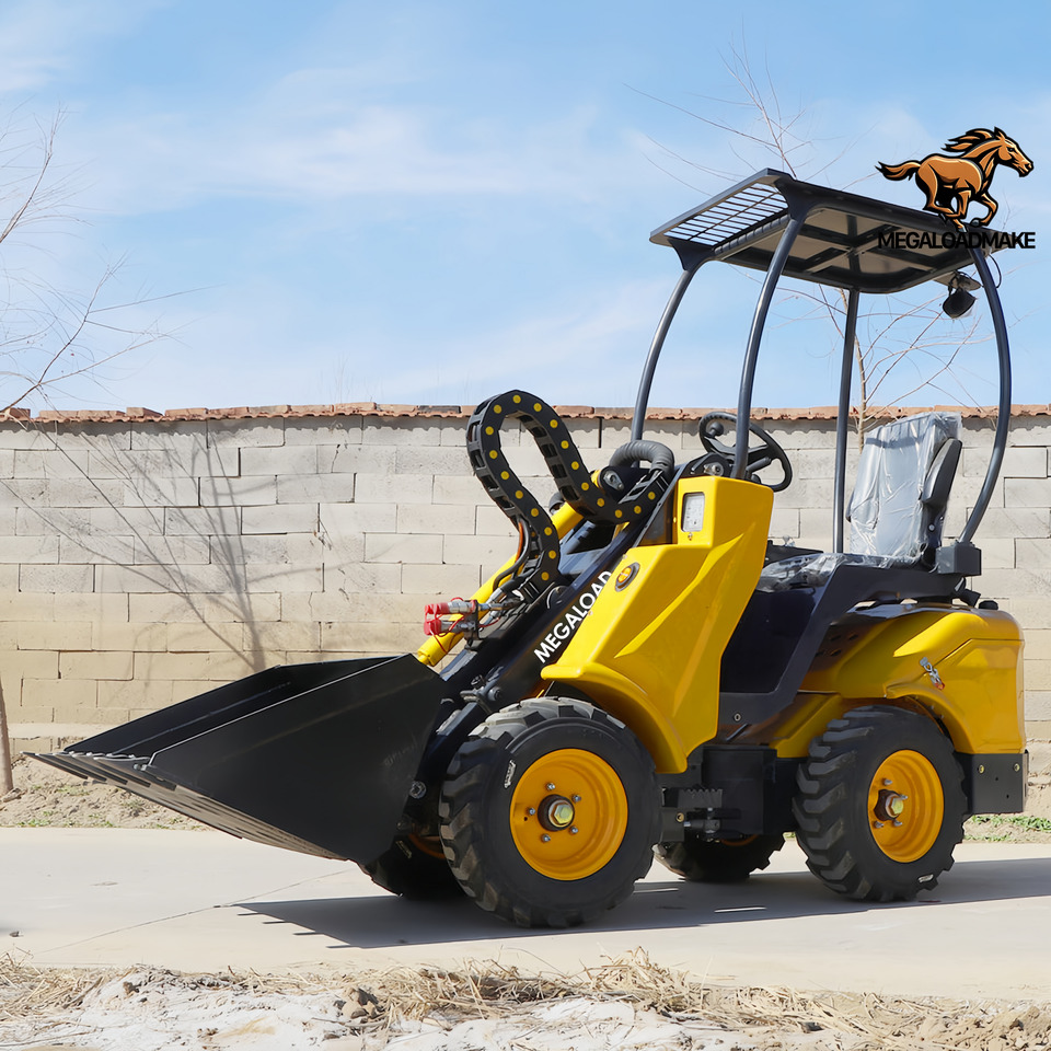 MEGALOAD AK625 Mini Wheel Loader Compact Size Articulated Diesel Kubota Engine P AK625 - Колісний навантажувач: фото 2 MEGALOAD AK625 Mini Wheel Loader Compact Size Articulated Diesel Kubota Engine P AK625 - Колісний навантажувач: фото 2
