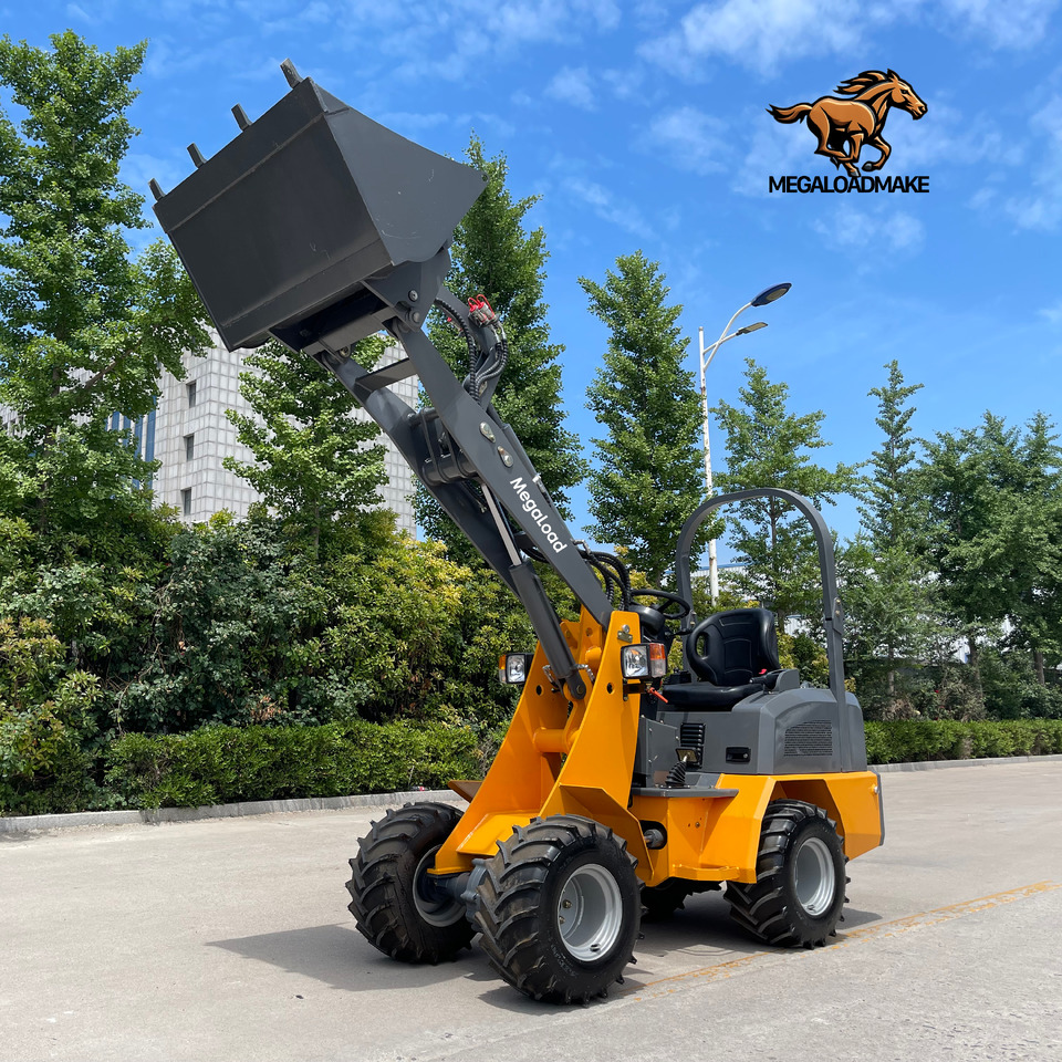 NEW WHEEL LOADER MEGALOAD AK800 Free Shipping Mini Loader Articulated Electric/D AK800 - Колісний навантажувач: фото 1 NEW WHEEL LOADER MEGALOAD AK800 Free Shipping Mini Loader Articulated Electric/D AK800 - Колісний навантажувач: фото 1