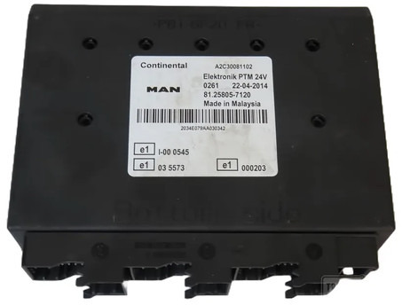 MAN PTM Module 81.25805-7120 - Блок управління в категорії Вантажівки: фото 1 MAN PTM Module 81.25805-7120 - Блок управління в категорії Вантажівки: фото 1