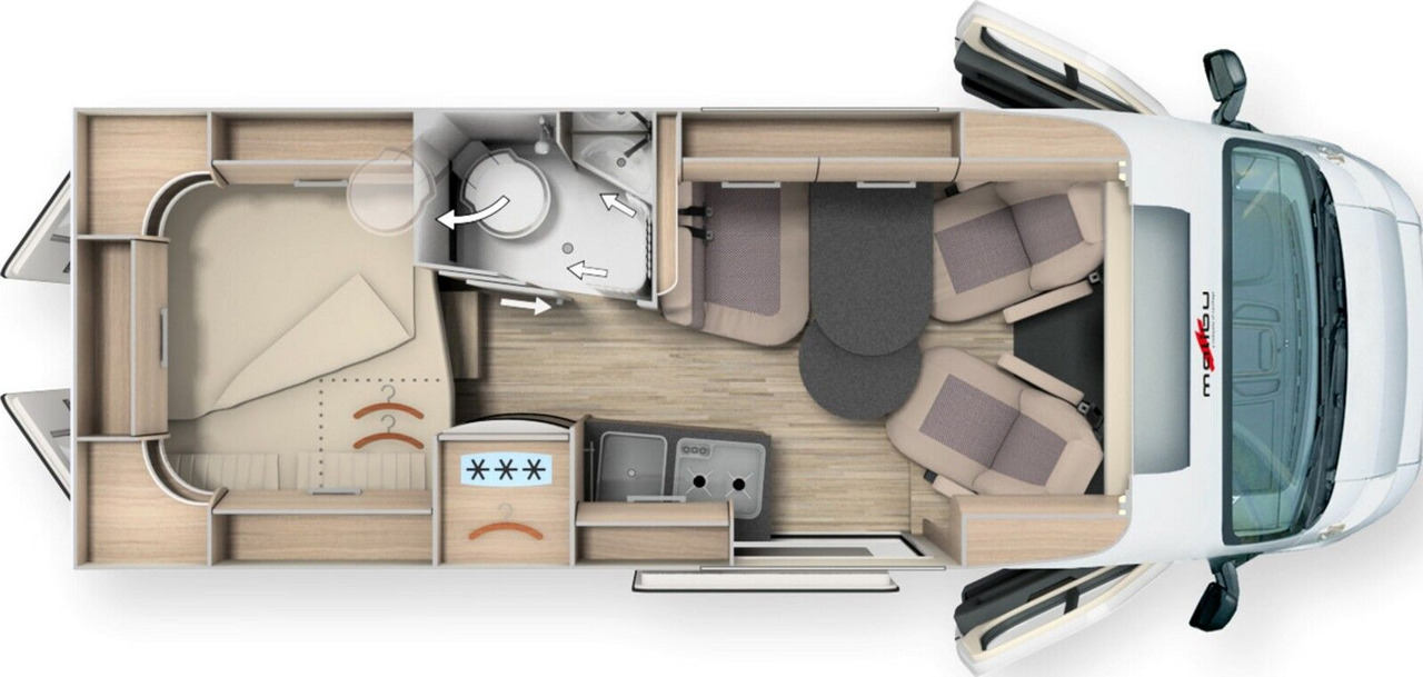 Malibu Van charming GT skyview 600 DB K MJ25*Aufstellda - Кастенваген: фото 2 Malibu Van charming GT skyview 600 DB K MJ25*Aufstellda - Кастенваген: фото 2