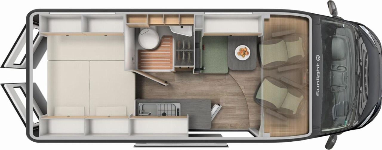 Sunlight Cliff XX 600 *Autom.*LTE*Navi*Markise*Voll LED* - Кастенваген: фото 2 Sunlight Cliff XX 600 *Autom.*LTE*Navi*Markise*Voll LED* - Кастенваген: фото 2