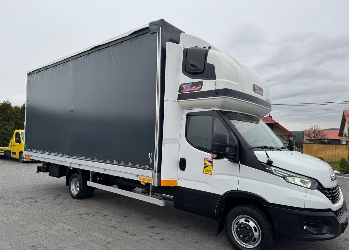 Iveco 50C18 DMC 3500kg. 15 europalet Salonowy I właściciel Iveco 3.0180ps 350kg. Salonowe Serwisowane - Тентований фургон: фото 2 Iveco 50C18 DMC 3500kg. 15 europalet Salonowy I właściciel Iveco 3.0180ps 350kg. Salonowe Serwisowane - Тентований фургон: фото 2
