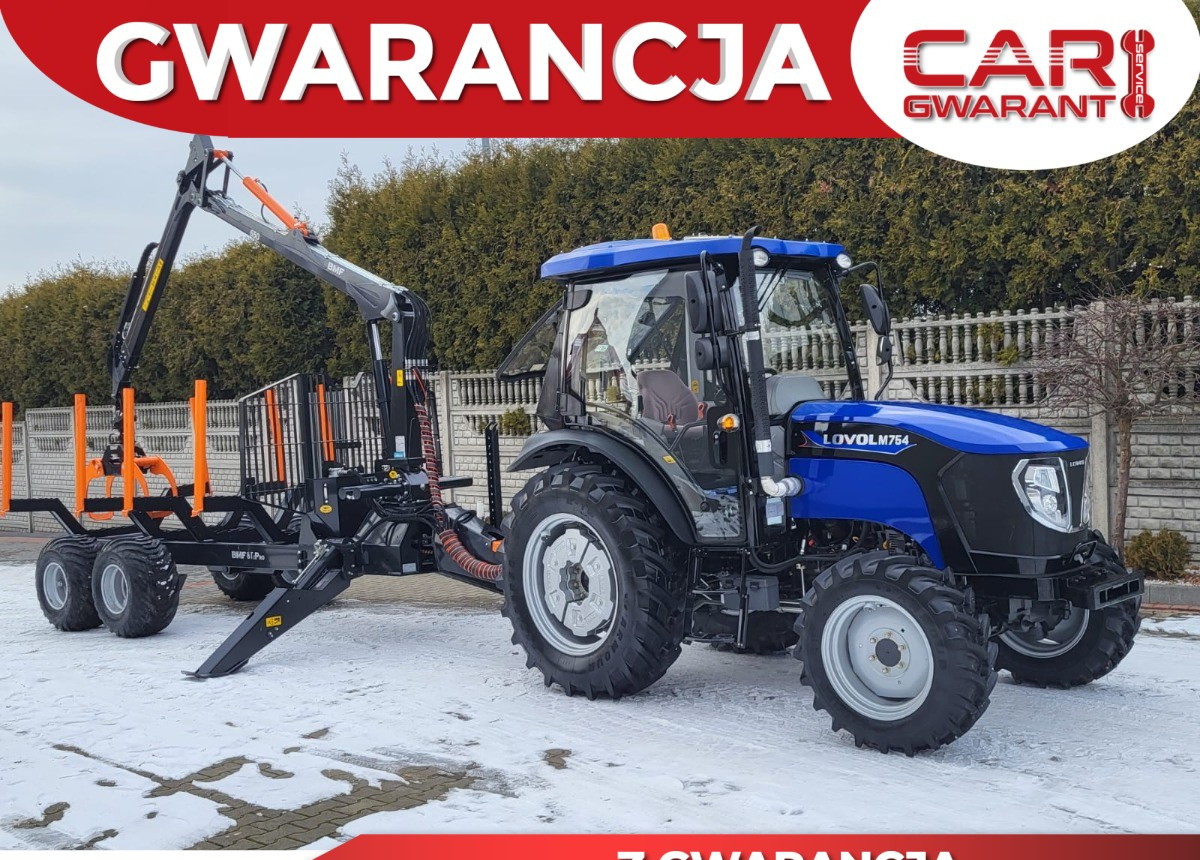 LOVOL M754 + Przyczepa BMF 8T2Pro - Трактор: фото 1 LOVOL M754 + Przyczepa BMF 8T2Pro - Трактор: фото 1