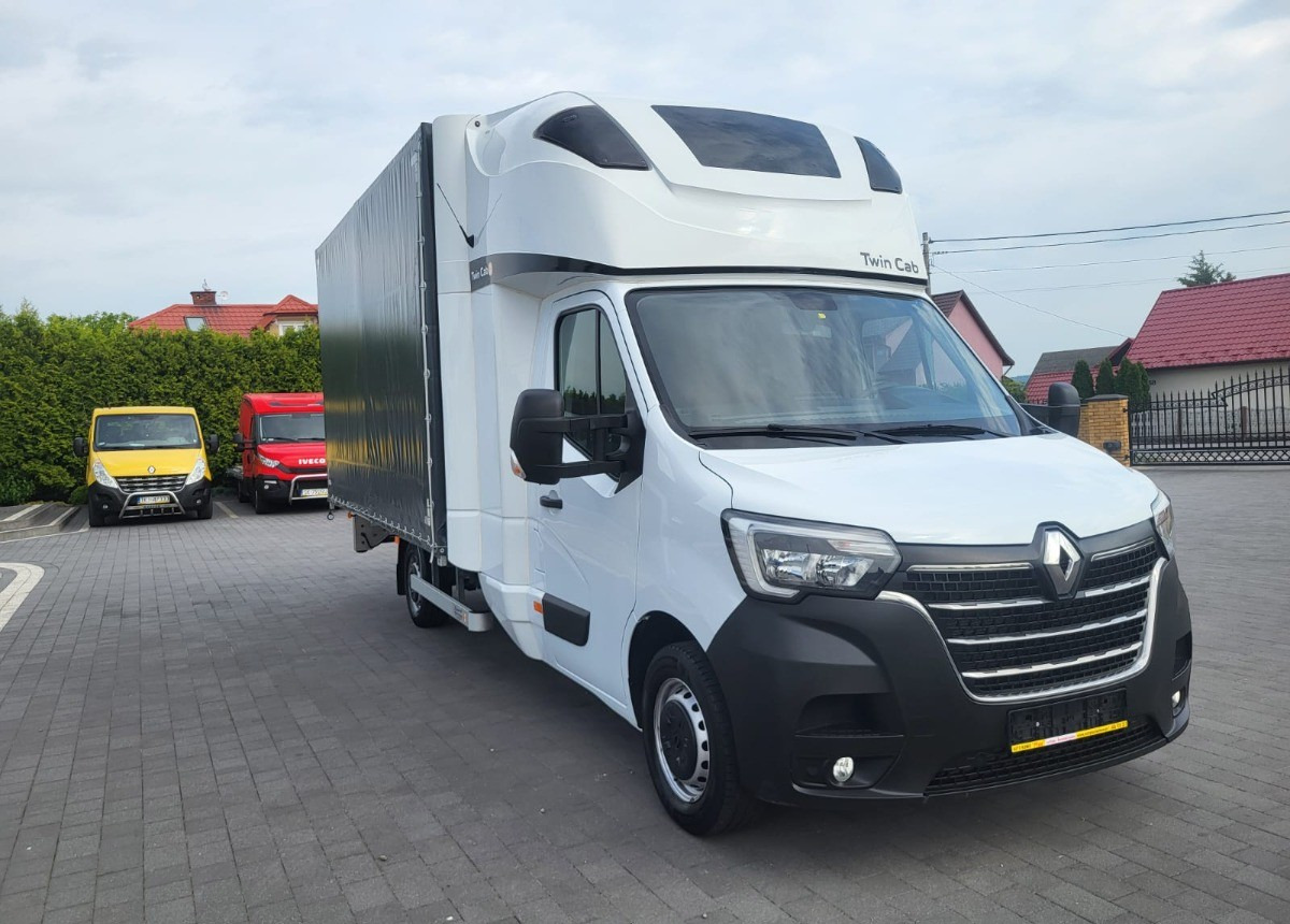 Renault 10 europalet kabina XXL 2x spania Master jak Nowy Kabina 2xspanie - Тентований фургон: фото 4 Renault 10 europalet kabina XXL 2x spania Master jak Nowy Kabina 2xspanie - Тентований фургон: фото 4