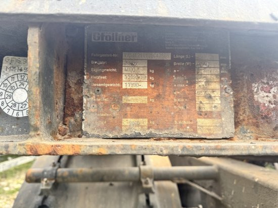 Gföllner, Abrollanhänger - Причіп мультиліфт/ Бункеровоз: фото 4 Gföllner, Abrollanhänger - Причіп мультиліфт/ Бункеровоз: фото 4