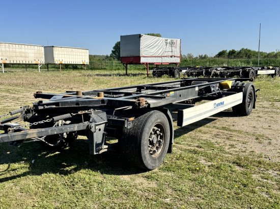 Krone AZ/DB07CLNF/18E Krone Lafette - Контейнеровоз/ Змінний кузов причіп: фото 1 Krone AZ/DB07CLNF/18E Krone Lafette - Контейнеровоз/ Змінний кузов причіп: фото 1