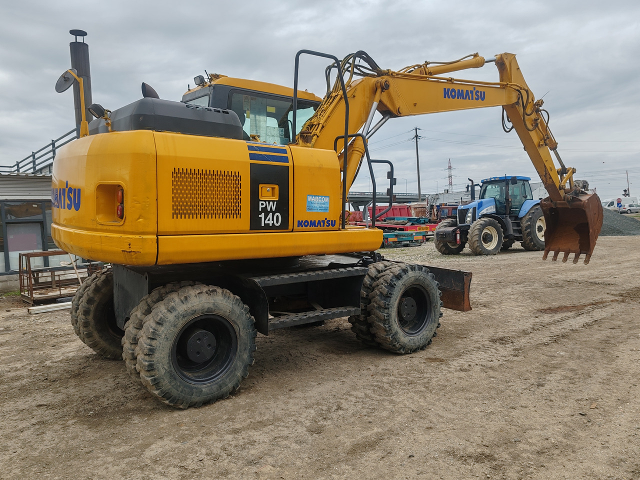 Komatsu PW140-7 - Колісний екскаватор: фото 3 Komatsu PW140-7 - Колісний екскаватор: фото 3