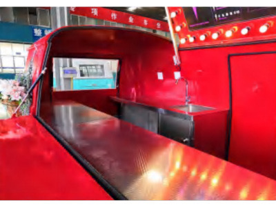 Новий Торговий причіп Deli Star Trailer Retro Minivan Fliptop 4300 Electric  - EU standards: фото 6