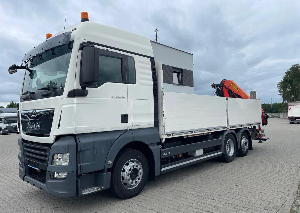 MAN TGX 26.460 HDS, PALFINGER PK 180002-EH, PILOT! - Бортова вантажівка/ Платформа, Вантажівка з маніпулятором: фото 2 MAN TGX 26.460 HDS, PALFINGER PK 180002-EH, PILOT! - Бортова вантажівка/ Платформа, Вантажівка з маніпулятором: фото 2