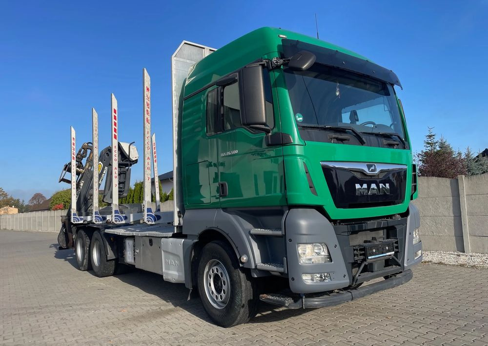 MAN TGX 26.500, 6x4, HDS EPSILOM M12Z, do transportu drewna. - Лісовоз, Вантажівка з маніпулятором: фото 3 MAN TGX 26.500, 6x4, HDS EPSILOM M12Z, do transportu drewna. - Лісовоз, Вантажівка з маніпулятором: фото 3