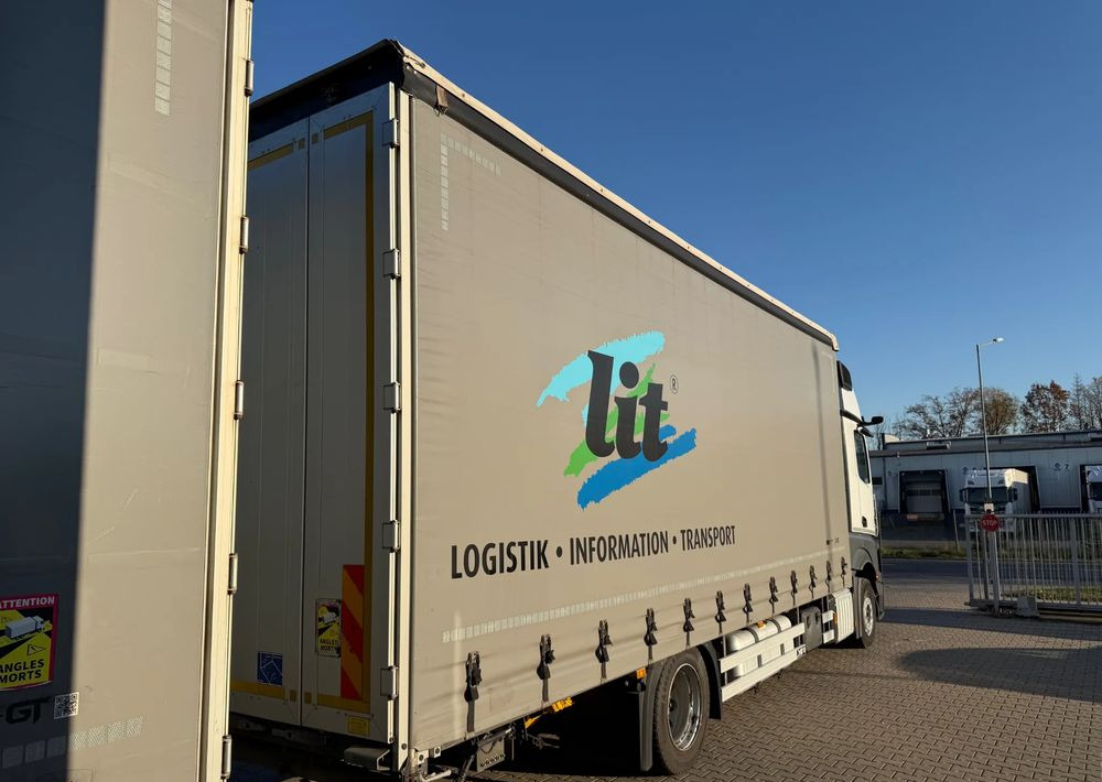 Mercedes-Benz ACTROS 1845 Zestaw przestrzenny przejazdowy120m3 - Тентована вантажівка: фото 5 Mercedes-Benz ACTROS 1845 Zestaw przestrzenny przejazdowy120m3 - Тентована вантажівка: фото 5