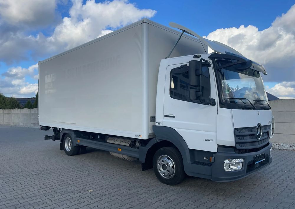 Mercedes-Benz ATEGO 816, 15 euro palet, ładownośc 3,2 tony! - Вантажівка з закритим кузовом: фото 4 Mercedes-Benz ATEGO 816, 15 euro palet, ładownośc 3,2 tony! - Вантажівка з закритим кузовом: фото 4