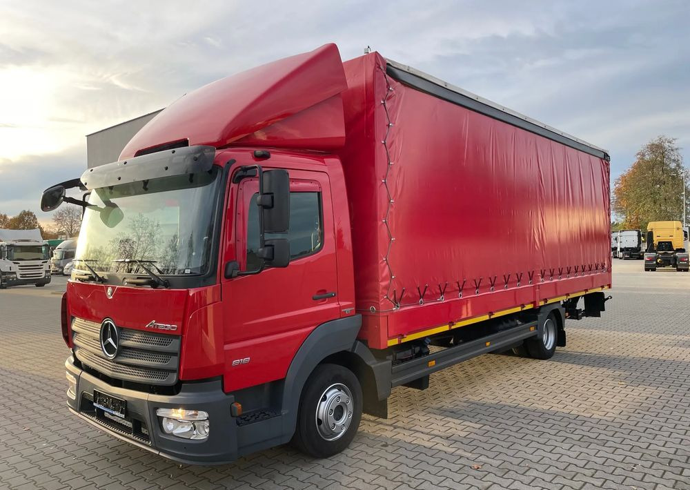 Mercedes-Benz ATEGO 818, Klima, webasto, 17 euro palet! - Тентована вантажівка: фото 2 Mercedes-Benz ATEGO 818, Klima, webasto, 17 euro palet! - Тентована вантажівка: фото 2