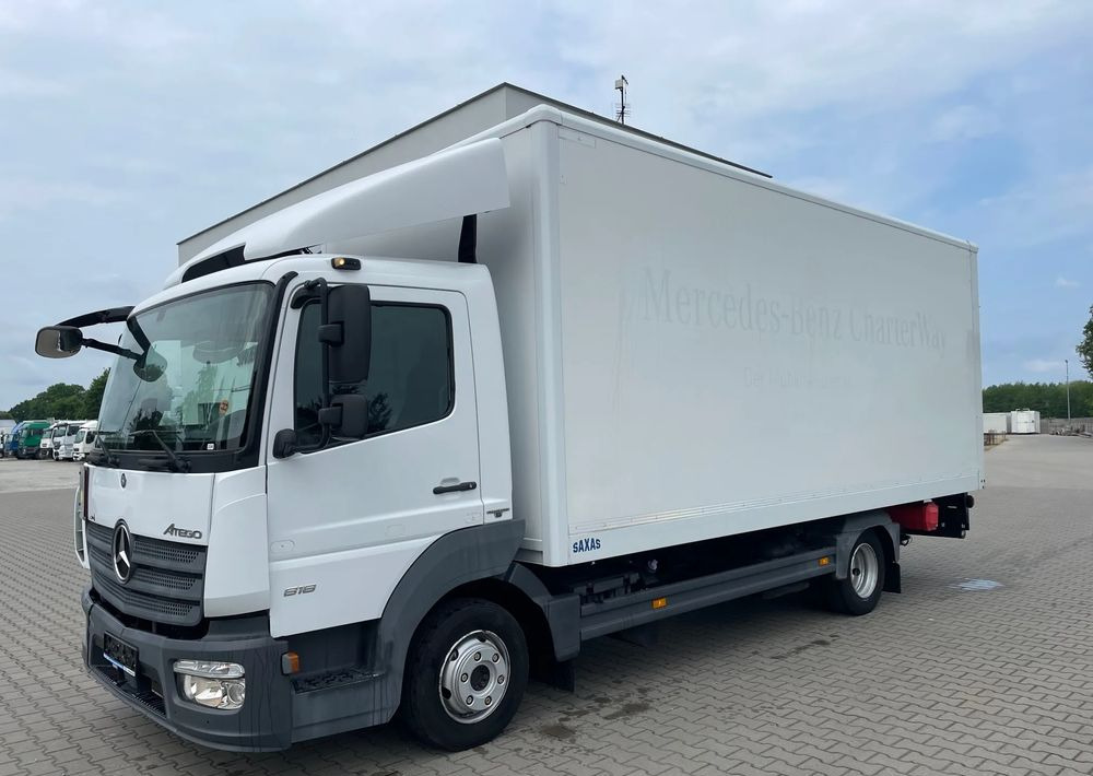 Mercedes-Benz ATEGO 818 klima, pneumatyka! - Вантажівка з закритим кузовом: фото 2 Mercedes-Benz ATEGO 818 klima, pneumatyka! - Вантажівка з закритим кузовом: фото 2