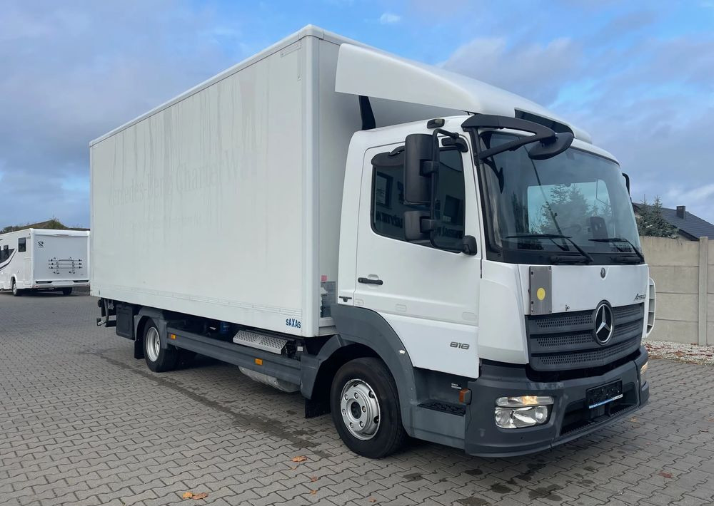 Mercedes-Benz ATEGO 818 klima, pneumatyka! - Вантажівка з закритим кузовом: фото 2 Mercedes-Benz ATEGO 818 klima, pneumatyka! - Вантажівка з закритим кузовом: фото 2