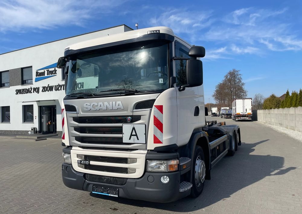 Scania R410 Hakowiec MEILLER RK20 65 - Гаковий мультиліфт вантажівка: фото 2 Scania R410 Hakowiec MEILLER RK20 65 - Гаковий мультиліфт вантажівка: фото 2