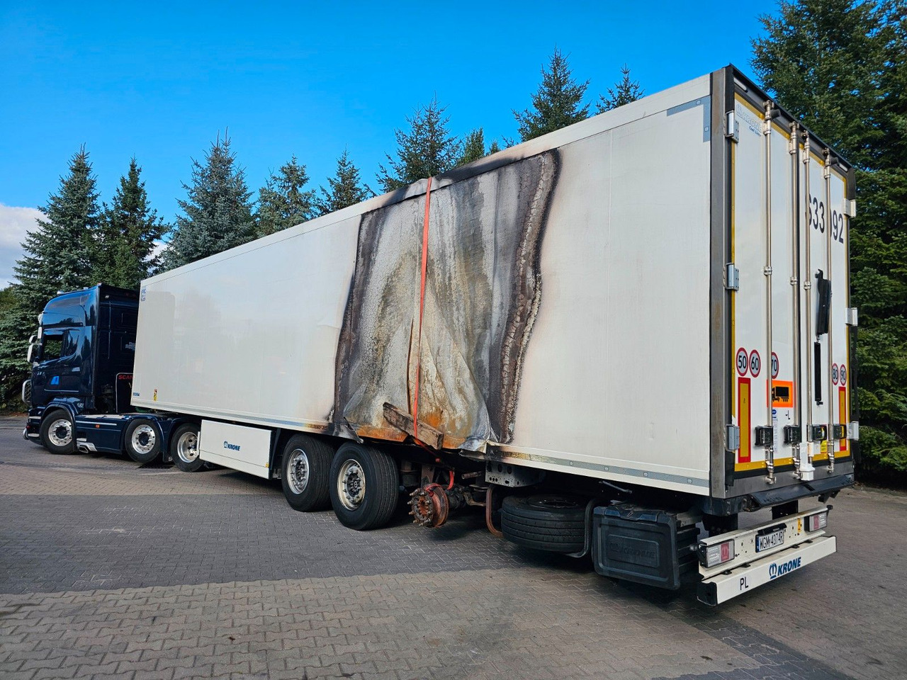 Krone SDR 27 39.0T CARRIER VECTOR 1550 Nur 1800mth - Рефрижератор напівпричіп: фото 5 Krone SDR 27 39.0T CARRIER VECTOR 1550 Nur 1800mth - Рефрижератор напівпричіп: фото 5