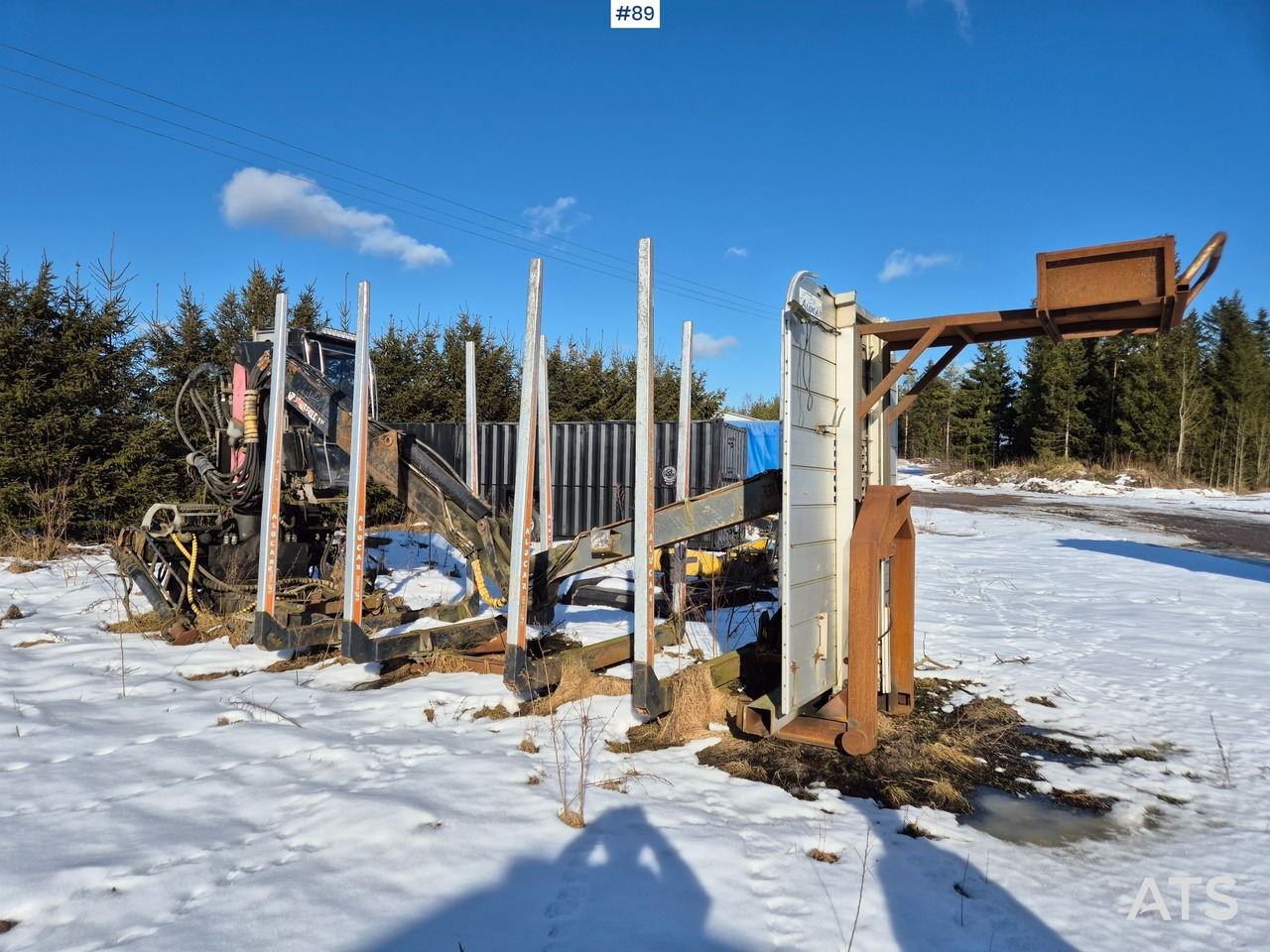 Jonsered 1080 - Гаковий мультиліфт вантажівка: фото 3 Jonsered 1080 - Гаковий мультиліфт вантажівка: фото 3