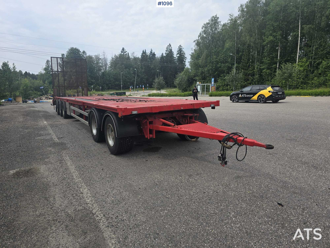 Kome 5-Akselinen lavetti - Низькорамна платформа причіп: фото 5 Kome 5-Akselinen lavetti - Низькорамна платформа причіп: фото 5