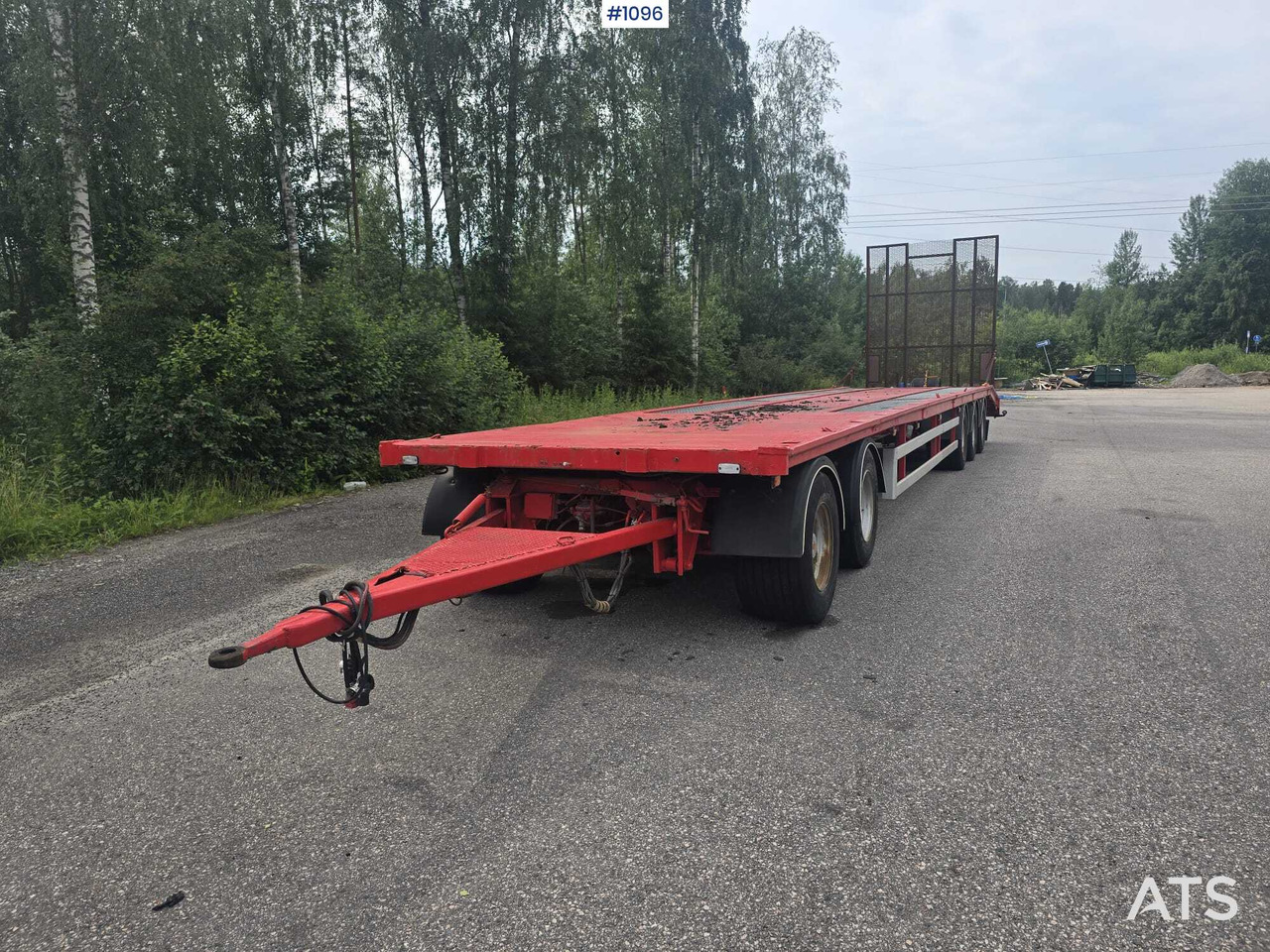 Kome 5-Akselinen lavetti - Низькорамна платформа причіп: фото 4 Kome 5-Akselinen lavetti - Низькорамна платформа причіп: фото 4