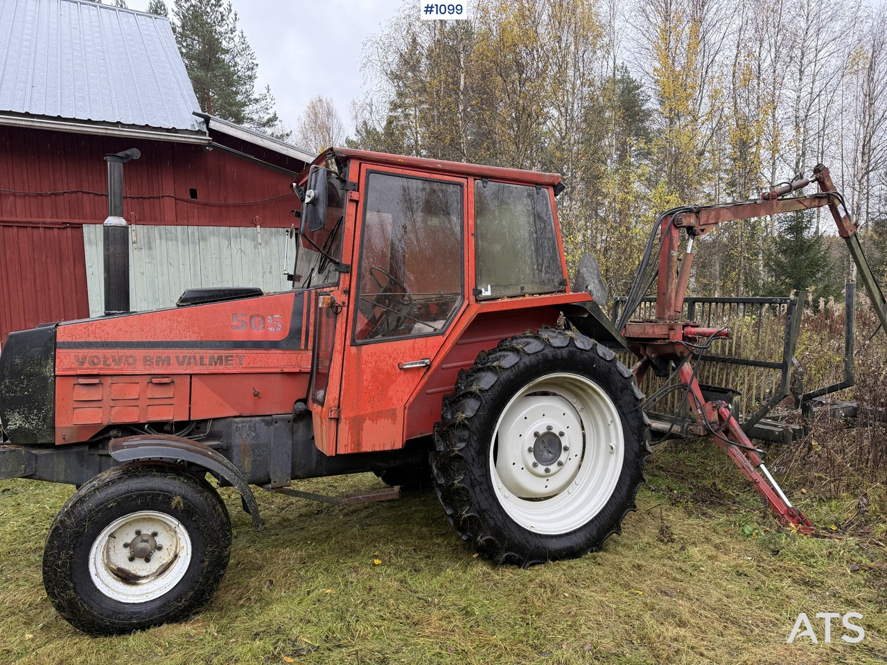 Valmet 505 Tractor and forestry trailer - Трактор, Лісовий причіп: фото 2 Valmet 505 Tractor and forestry trailer - Трактор, Лісовий причіп: фото 2