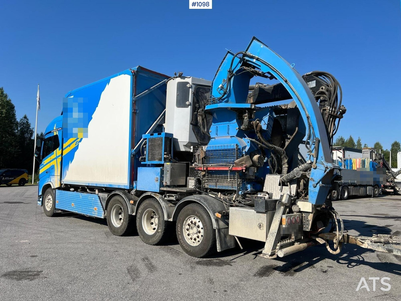 Volvo FH16 8*4 Flishugg - Дробарка для лісництва: фото 3 Volvo FH16 8*4 Flishugg - Дробарка для лісництва: фото 3
