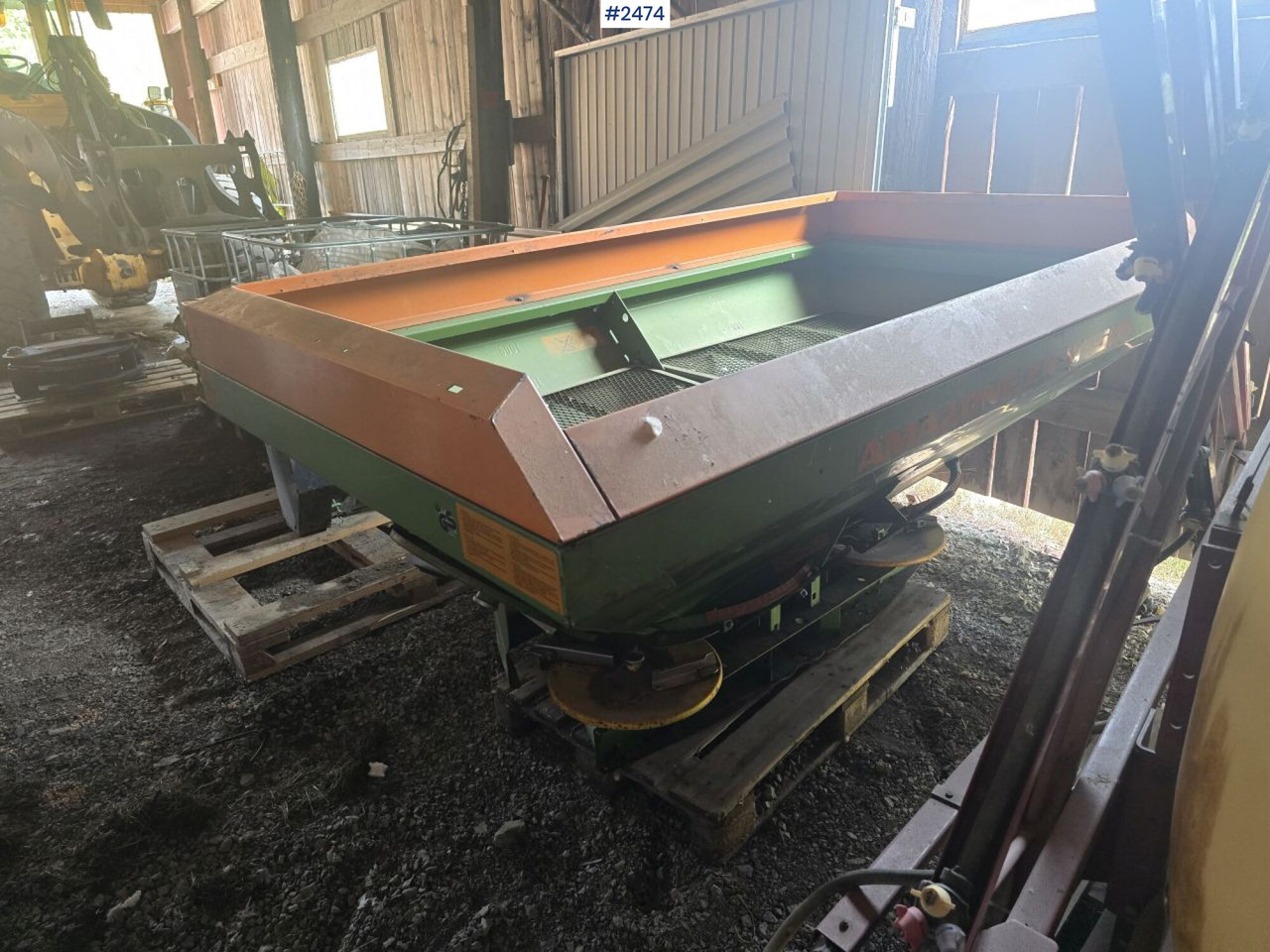 Amazone ZA-U 1501 fertilizer spreader - Розкидач добрив: фото 1 Amazone ZA-U 1501 fertilizer spreader - Розкидач добрив: фото 1