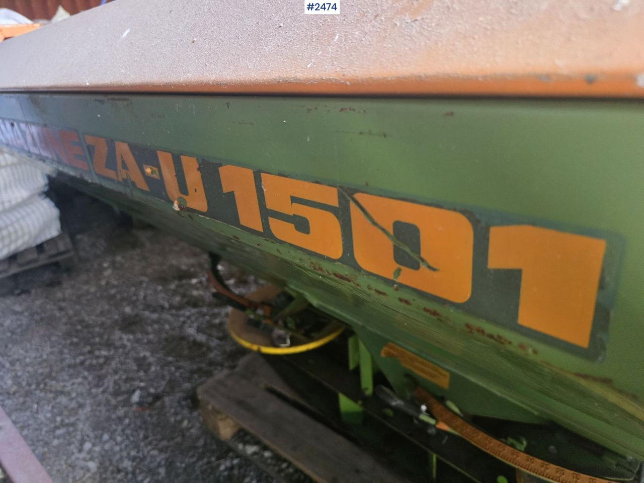 Amazone ZA-U 1501 fertilizer spreader - Розкидач добрив: фото 4 Amazone ZA-U 1501 fertilizer spreader - Розкидач добрив: фото 4