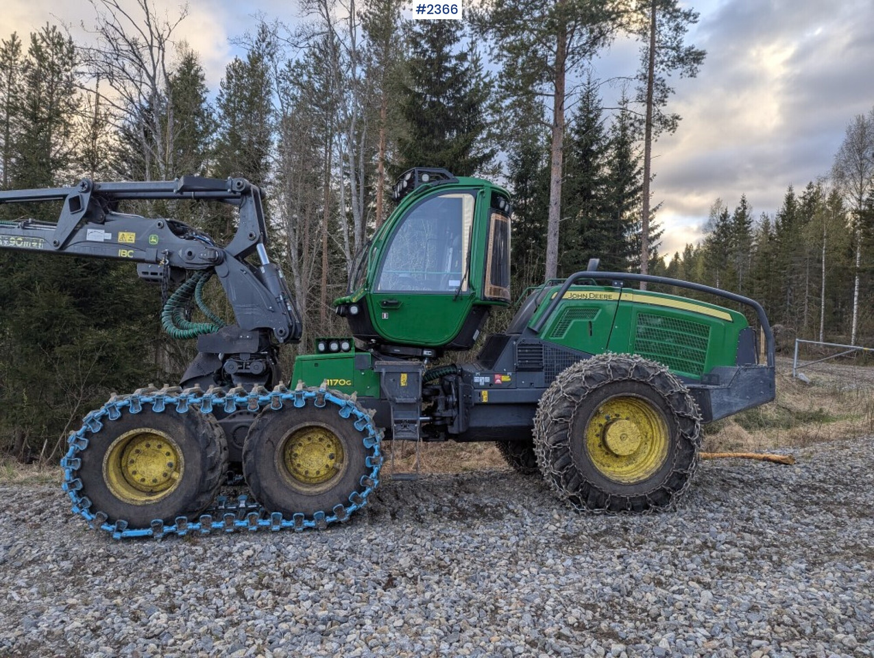 Harvester John Deere 1170G - Харвестер: фото 2 Harvester John Deere 1170G - Харвестер: фото 2